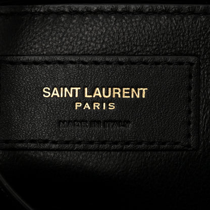 Saint Laurent Lambskin Matelasse Monogram Large Jamie 4.3 Black 6 of 10