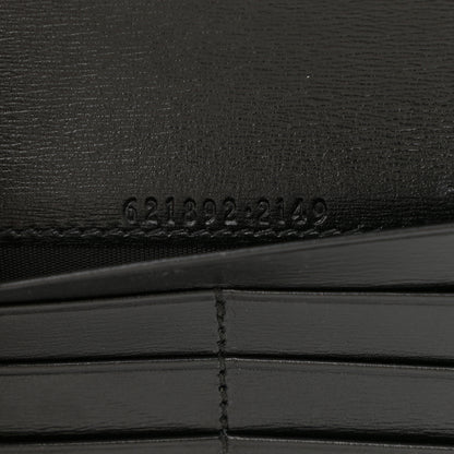 Gucci Boarded Plutone Calfskin Horsebit 1955 Wallet On Chain Black 7 of 10