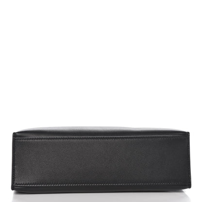 Hermes Swift Kelly Pochette Clutch Black 23 of 25