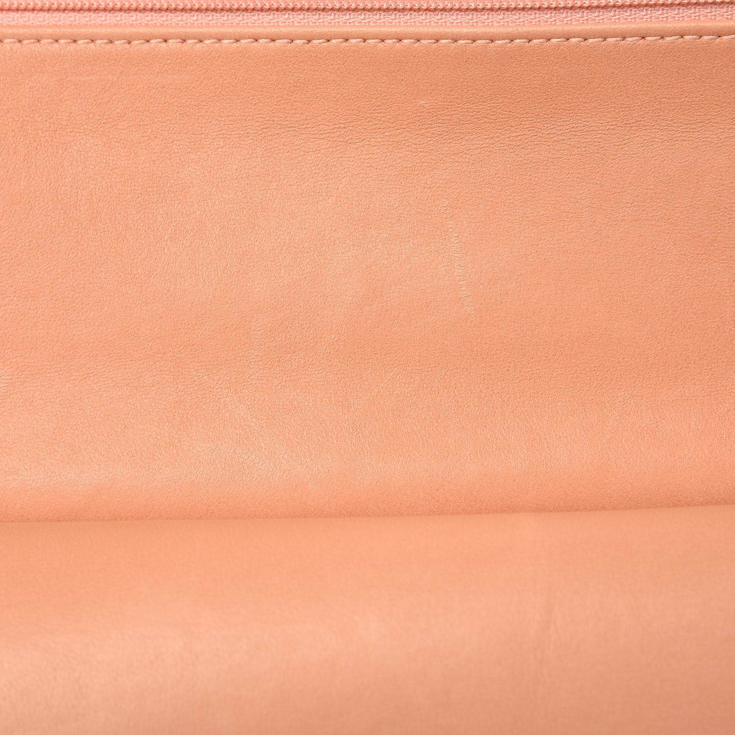 Chanel Lambskin Quilted Medium Double Flap Orange 10 of 11