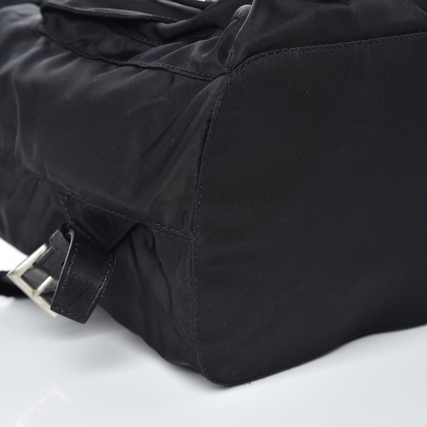 Prada Nylon Vela Medium Backpack Black 8 of 9