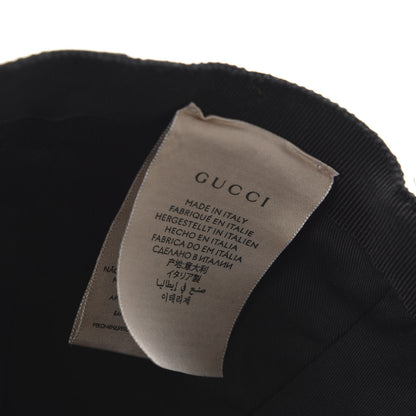 Gucci Monogram Web Baseball Hat XL Black 9 of 10