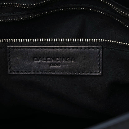 Balenciaga Smooth Calfskin Metallic Patent Giant 12 Silver Hardware City Black Gris 19 of 22