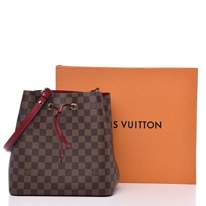 Louis Vuitton Damier Ebene Neonoe MM Cherry Berry 9 of 9