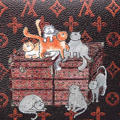 Louis Vuitton Catogram Large Kirigami Pochette Marron 7 of 7