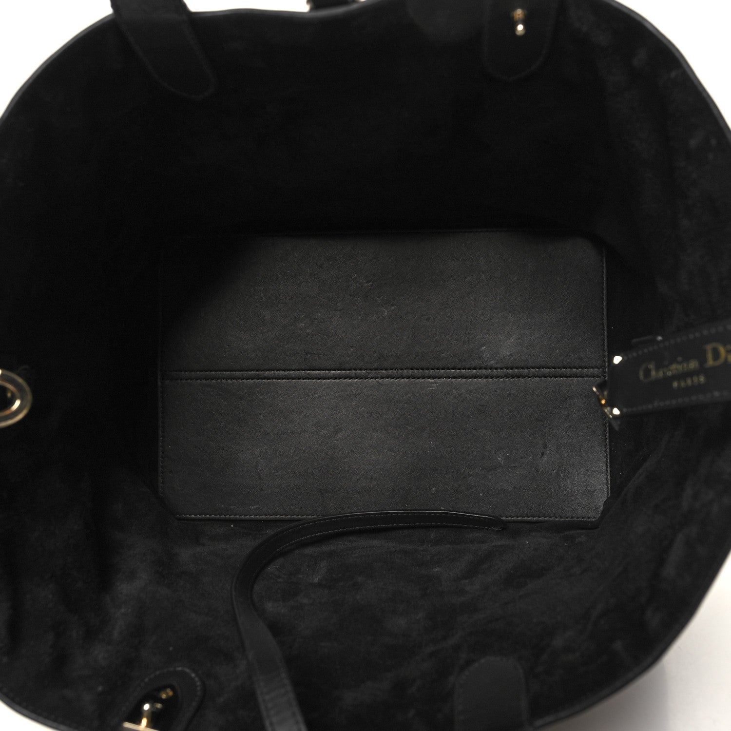 Christian Dior Calfskin Macrocannage Medium Toujours Black 6 of 12