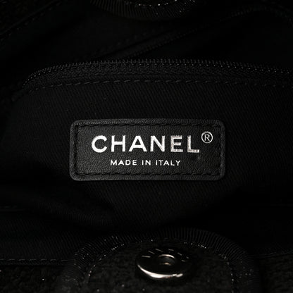 Chanel Lurex Boucle Mini Deauville Tote Black 6 of 10