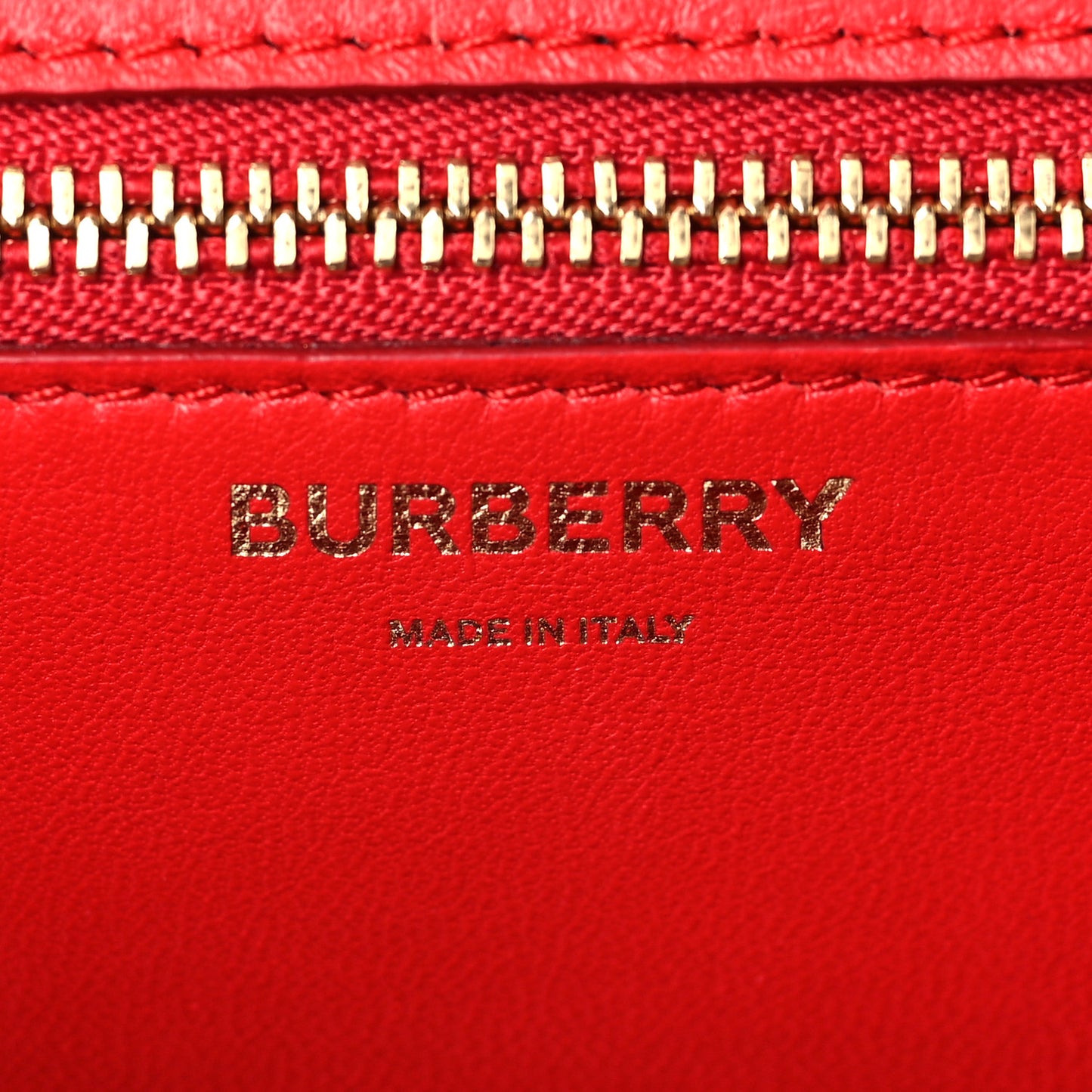 Calfskin Small TB Bag Bright Red