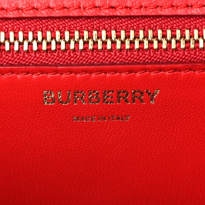 Burberry Calfskin Small TB Bag Bright Red 6 of 9