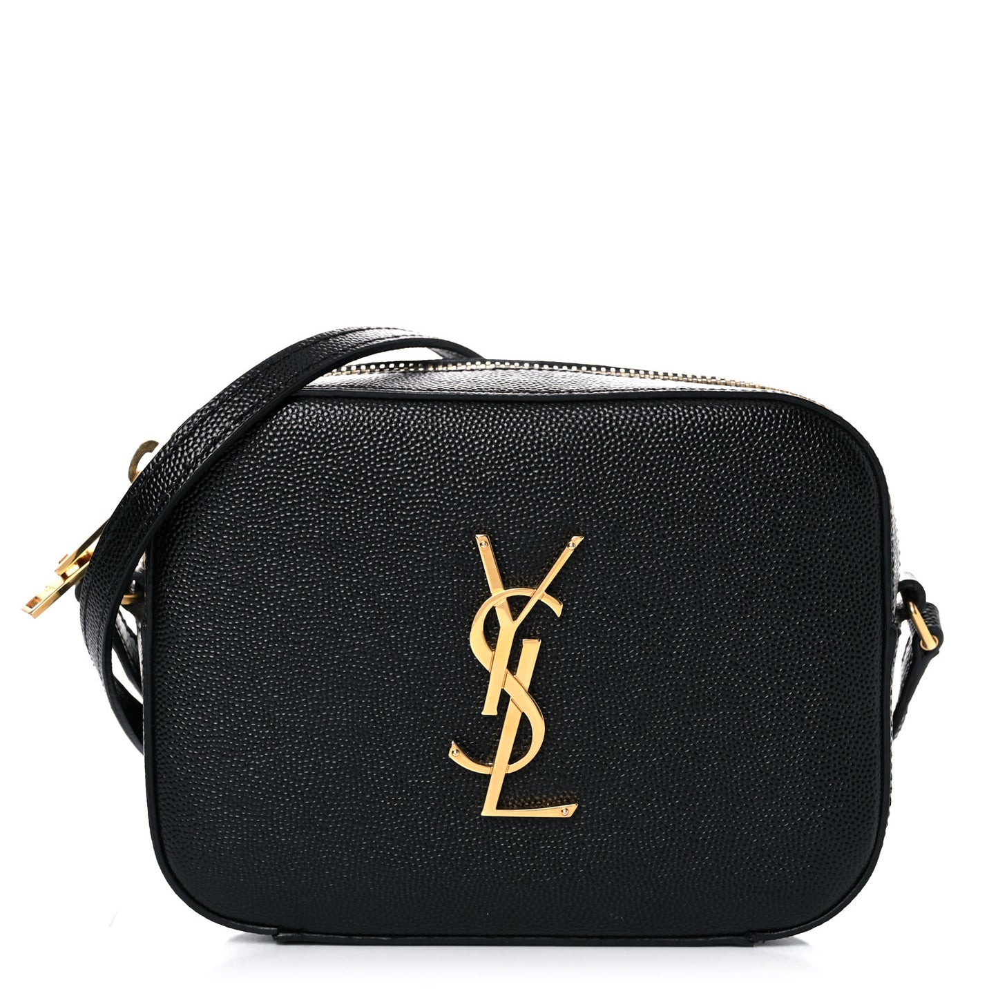 Grain De Poudre Small Classic Monogram Camera Bag Black
