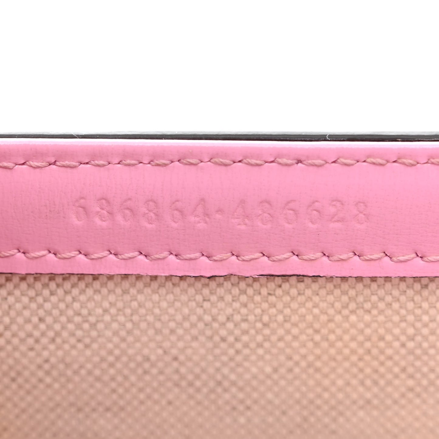Boarded Dyana Lux Calfskin Web Mini Bamboo 1947 Top Handle Bag Nice Pink