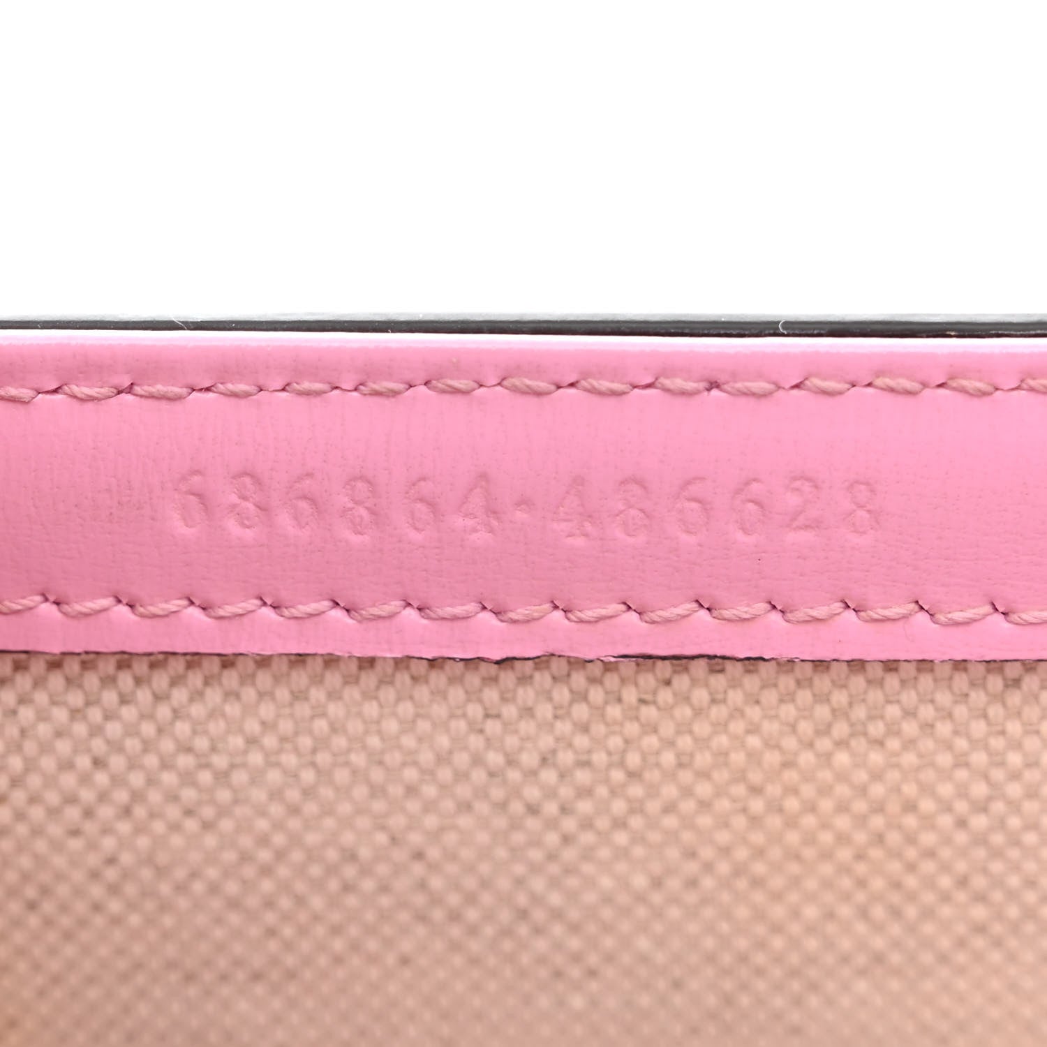 Gucci Boarded Dyana Lux Calfskin Web Mini Bamboo 1947 Top Handle Bag Nice Pink 7 of 20