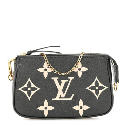 Louis Vuitton Empreinte Monogram Giant Mini Pochette Accessories Black 1 of 7