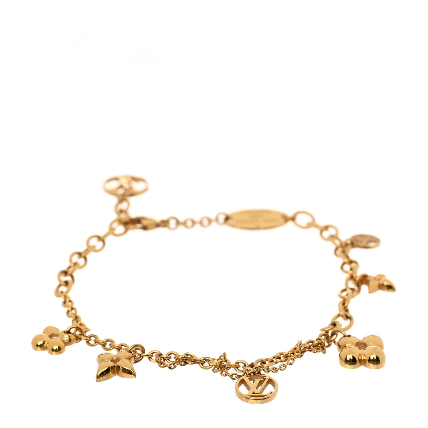 Metal Monogram Blooming Supple Bracelet