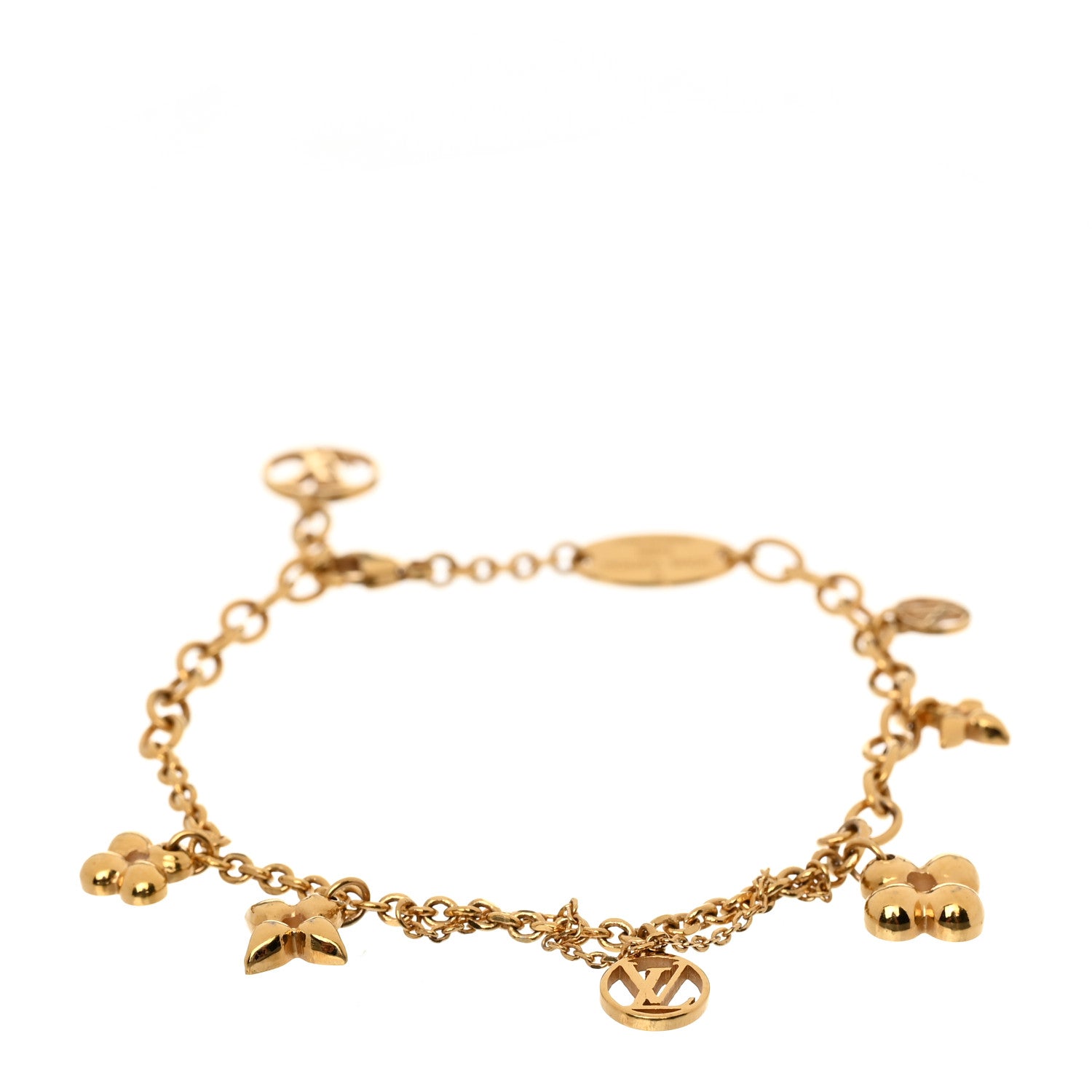 Louis Vuitton Metal Monogram Blooming Supple Bracelet 1 of 5