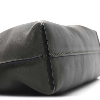 Loewe Calfskin Mini Flamenco Knot Clutch Dark Khaki 8 of 9