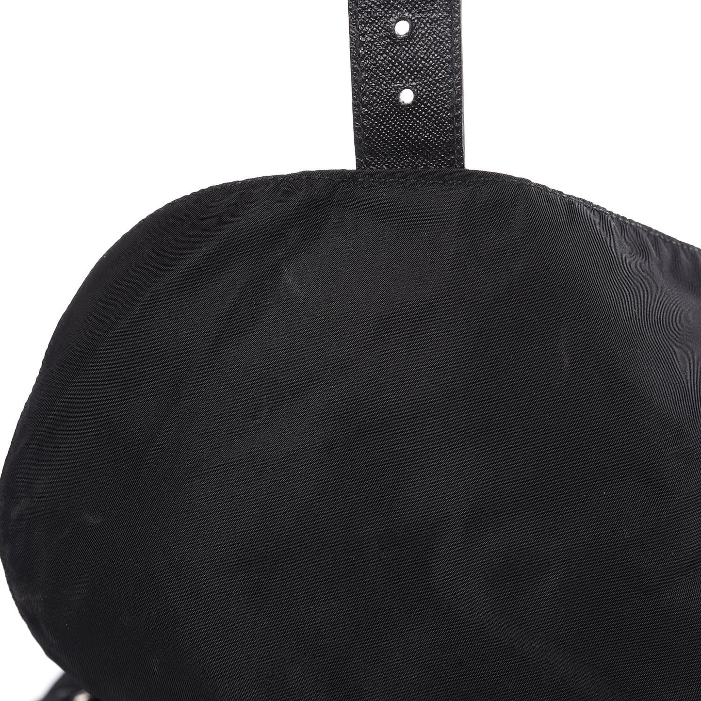 Nylon Vela Messenger Bag Black