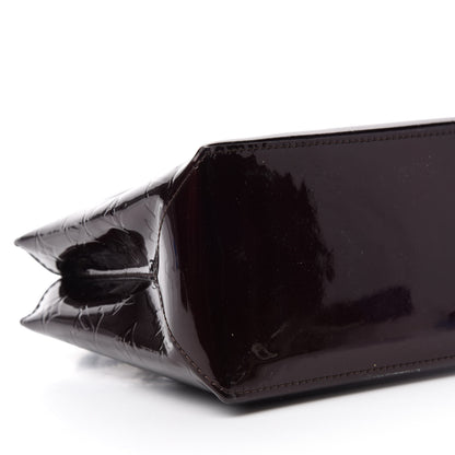 Louis Vuitton Vernis Wilshire PM Amarante 6 of 9
