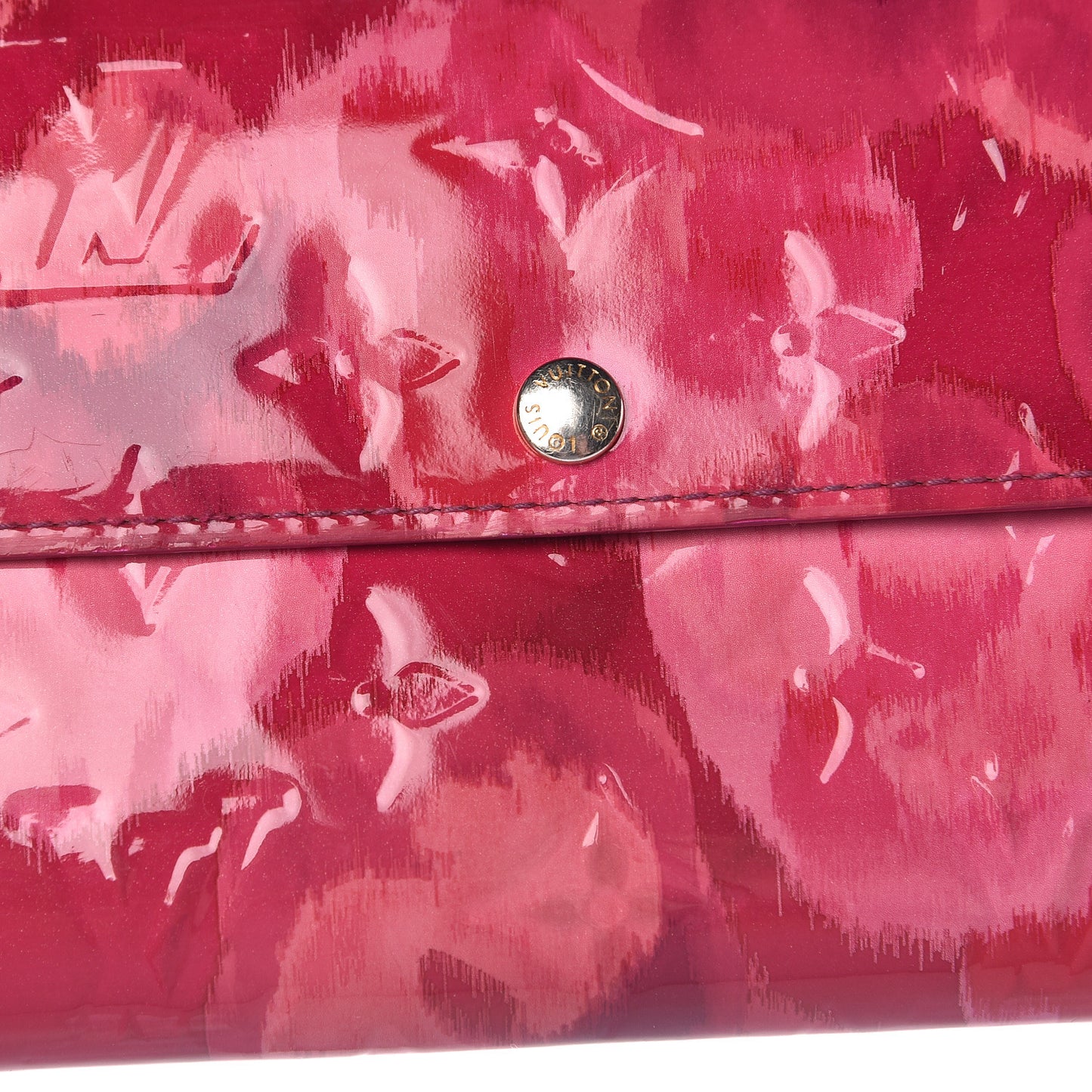 Vernis Ikat Sarah Wallet Rose Indien