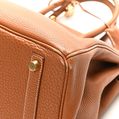 Hermes Togo Birkin 30 Gold 12 of 12