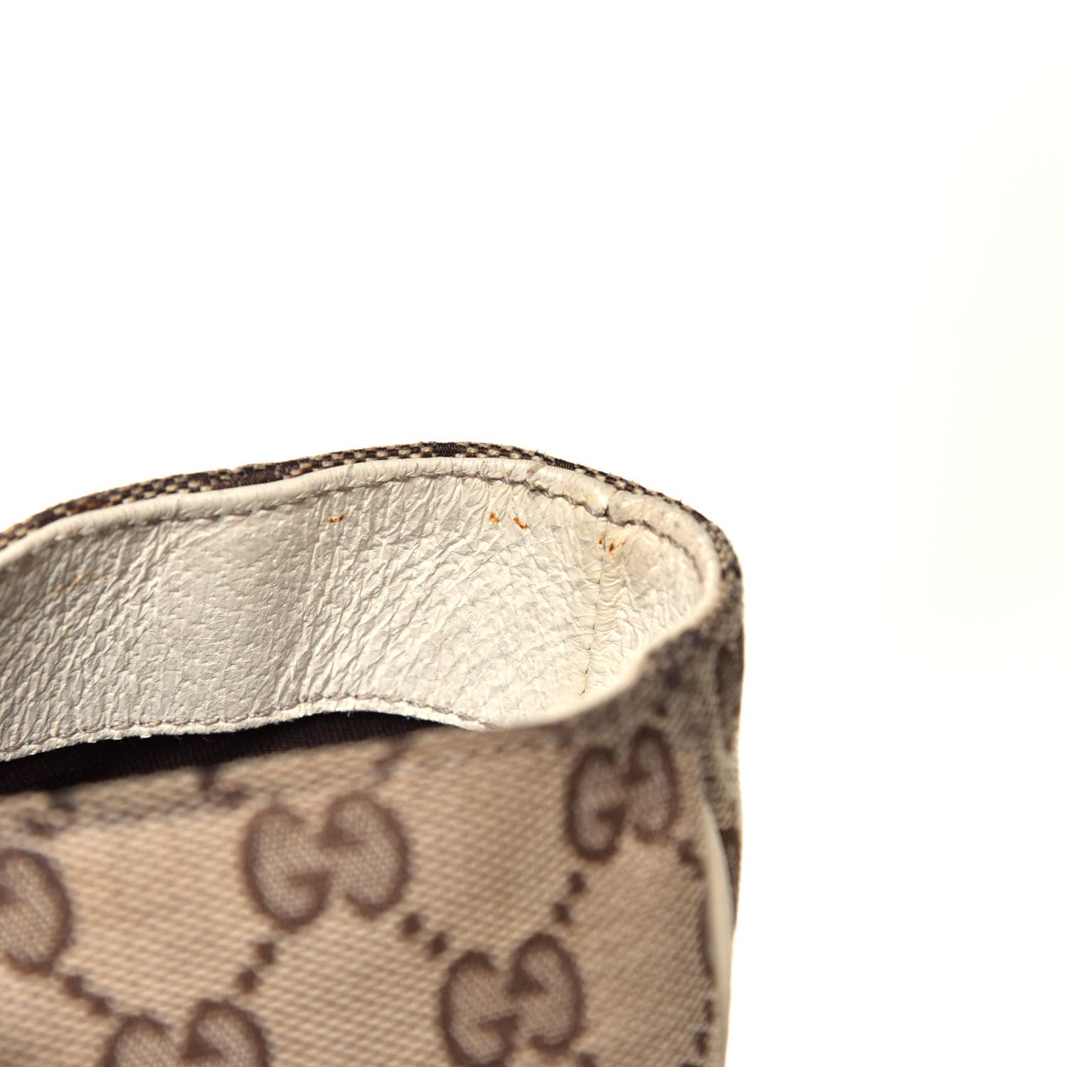 Gucci Monogram Bamboo Tote Off White 6 of 6