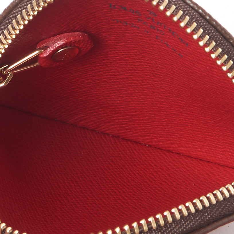 Monogram Cerises Round Coin Purse