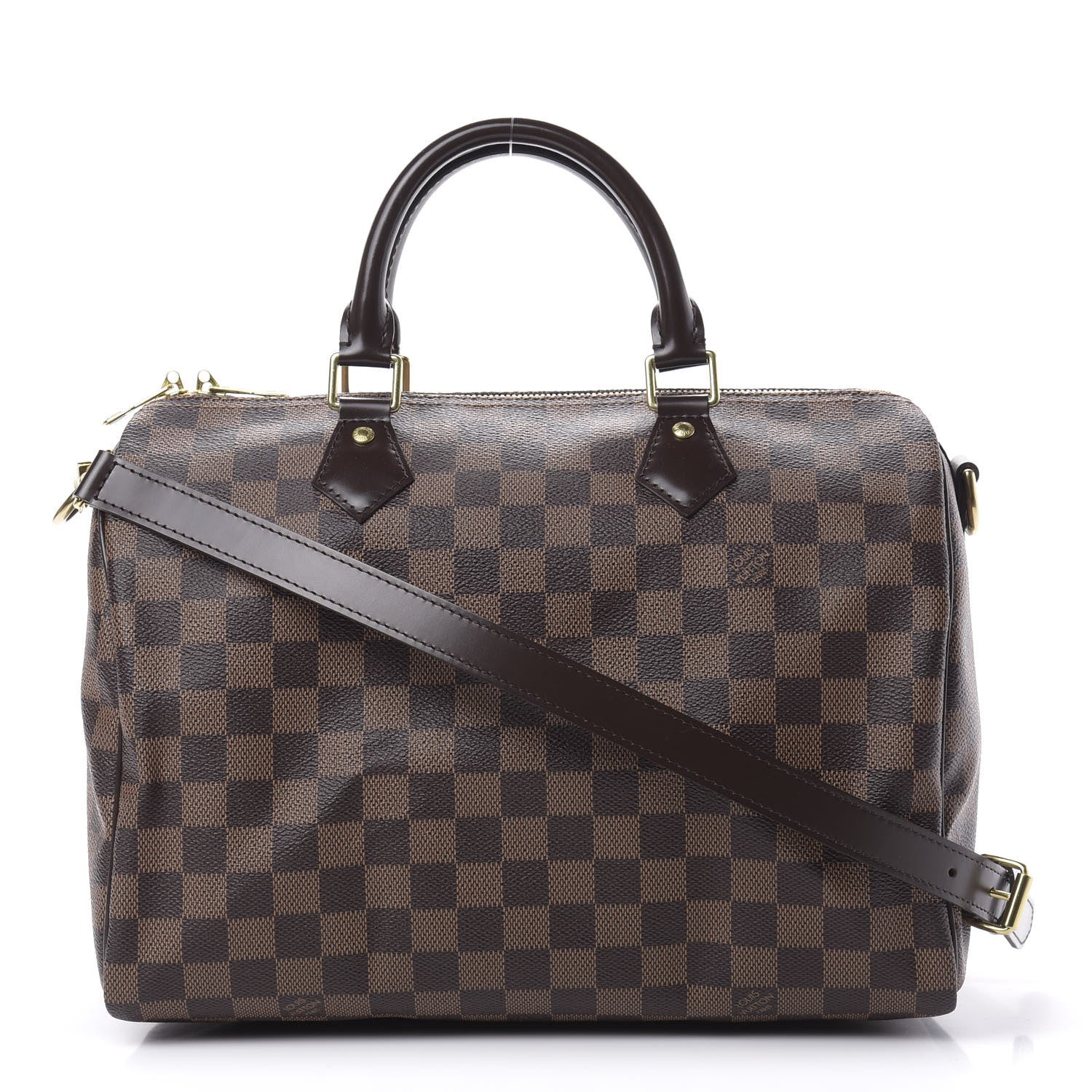 Louis Vuitton Damier Ebene Speedy Bandouliere 30 1 of 12