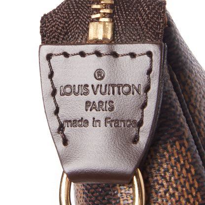 Louis Vuitton Damier Ebene Mini Pochette Accessories 7 of 8
