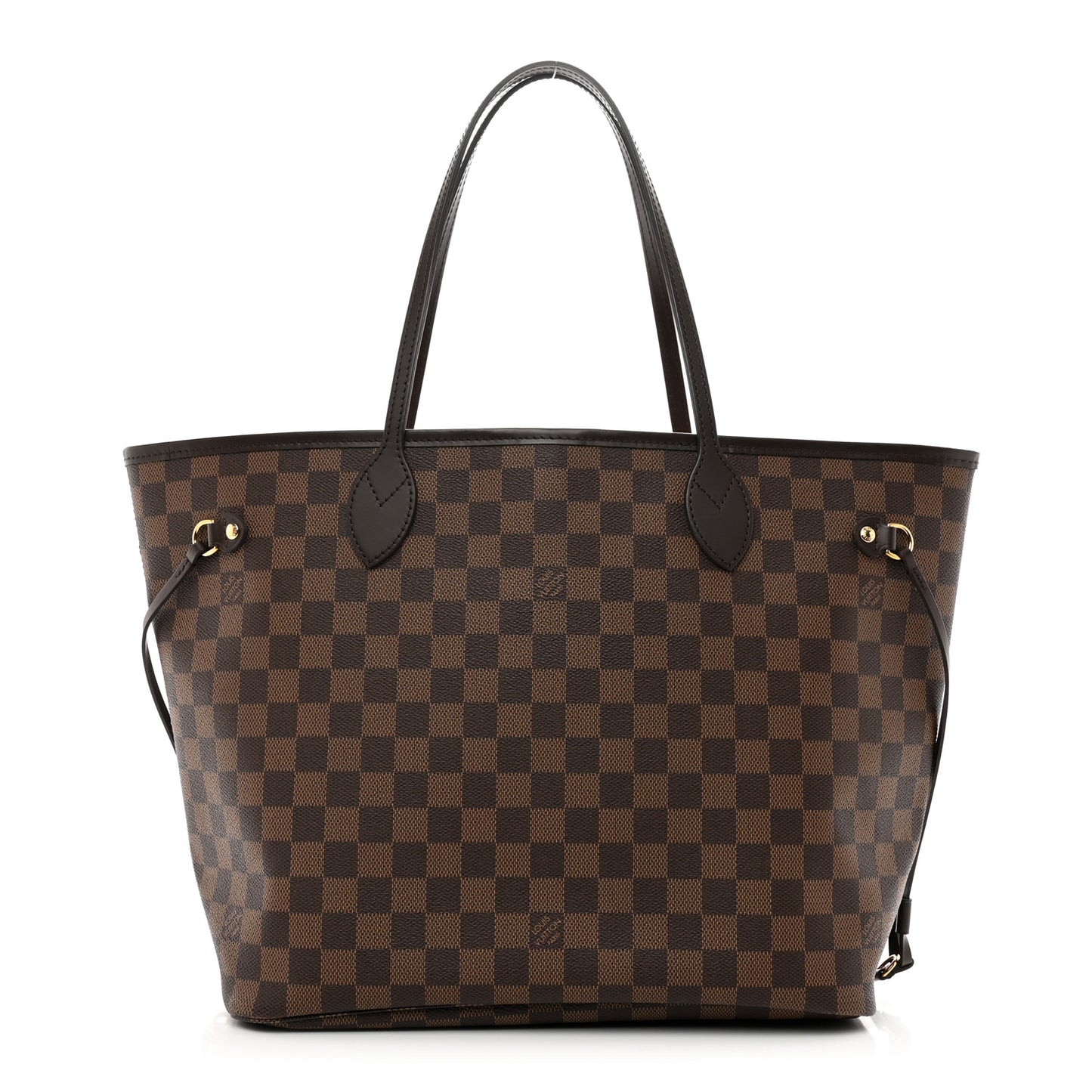 Damier Ebene Neo Neverfull MM Rose Ballerine