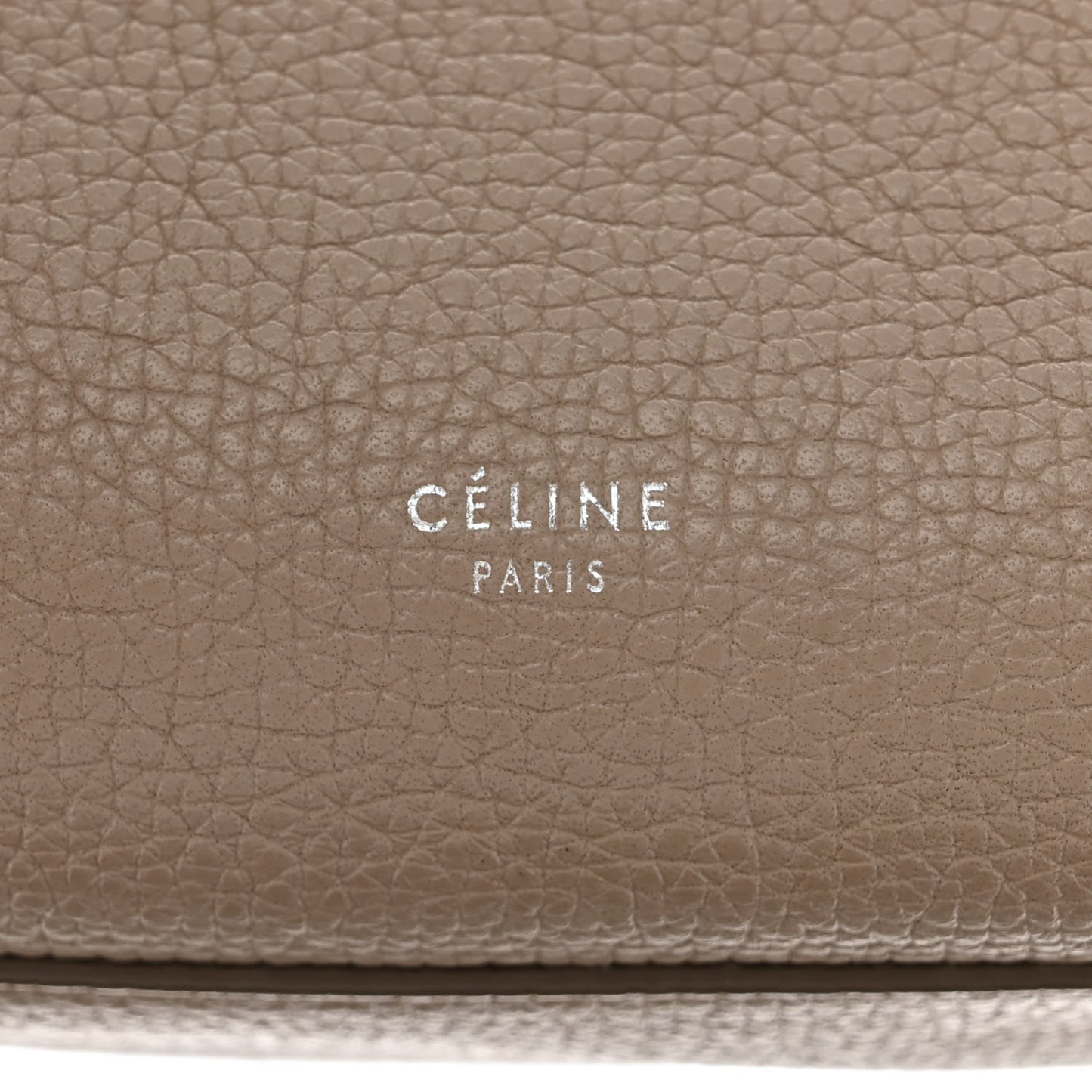 Supple Grained Calfskin Small Big Bag Light Taupe