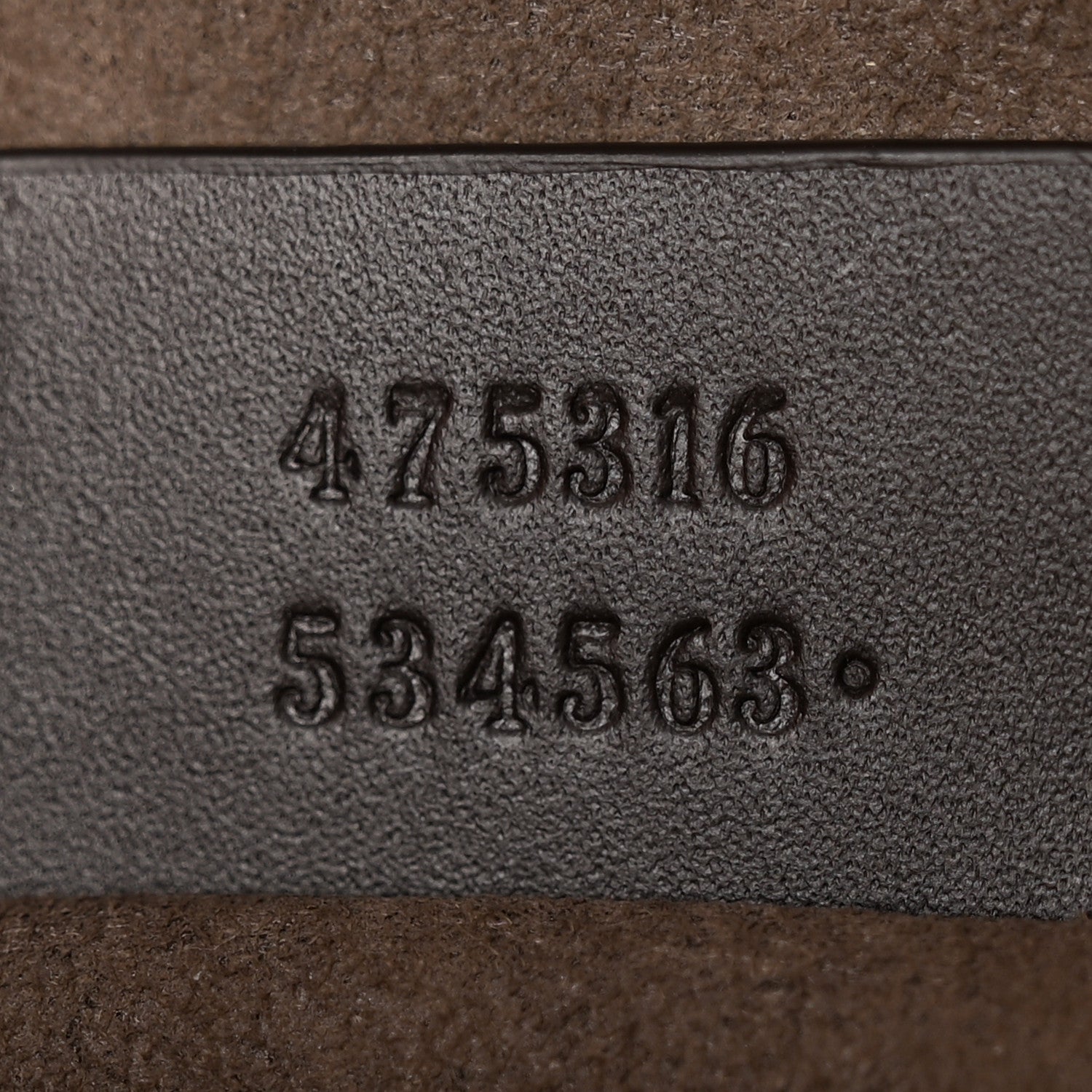 Gucci GG Supreme Monogram Selleria Calfskin Web New Web Cosmetic Case Beige Ebony Cocoa 7 of 8