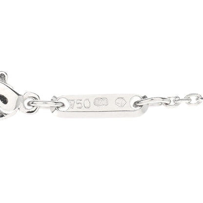 Chopard 18K White Gold Diamond Happy Bubbles Necklace 4 of 5