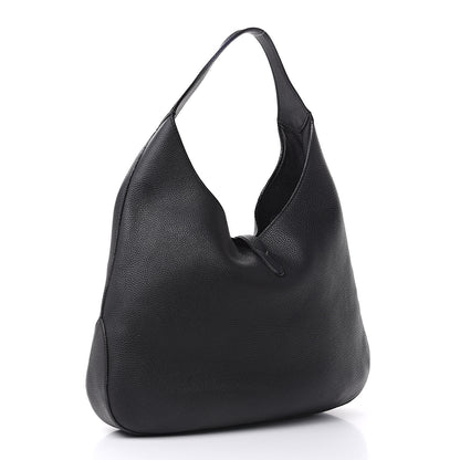 Gucci Soft Grained Calfskin Large Jackie Hobo Black 3 of 13
