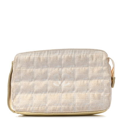 Chanel Nylon Travel Pouch Beige 1 of 8