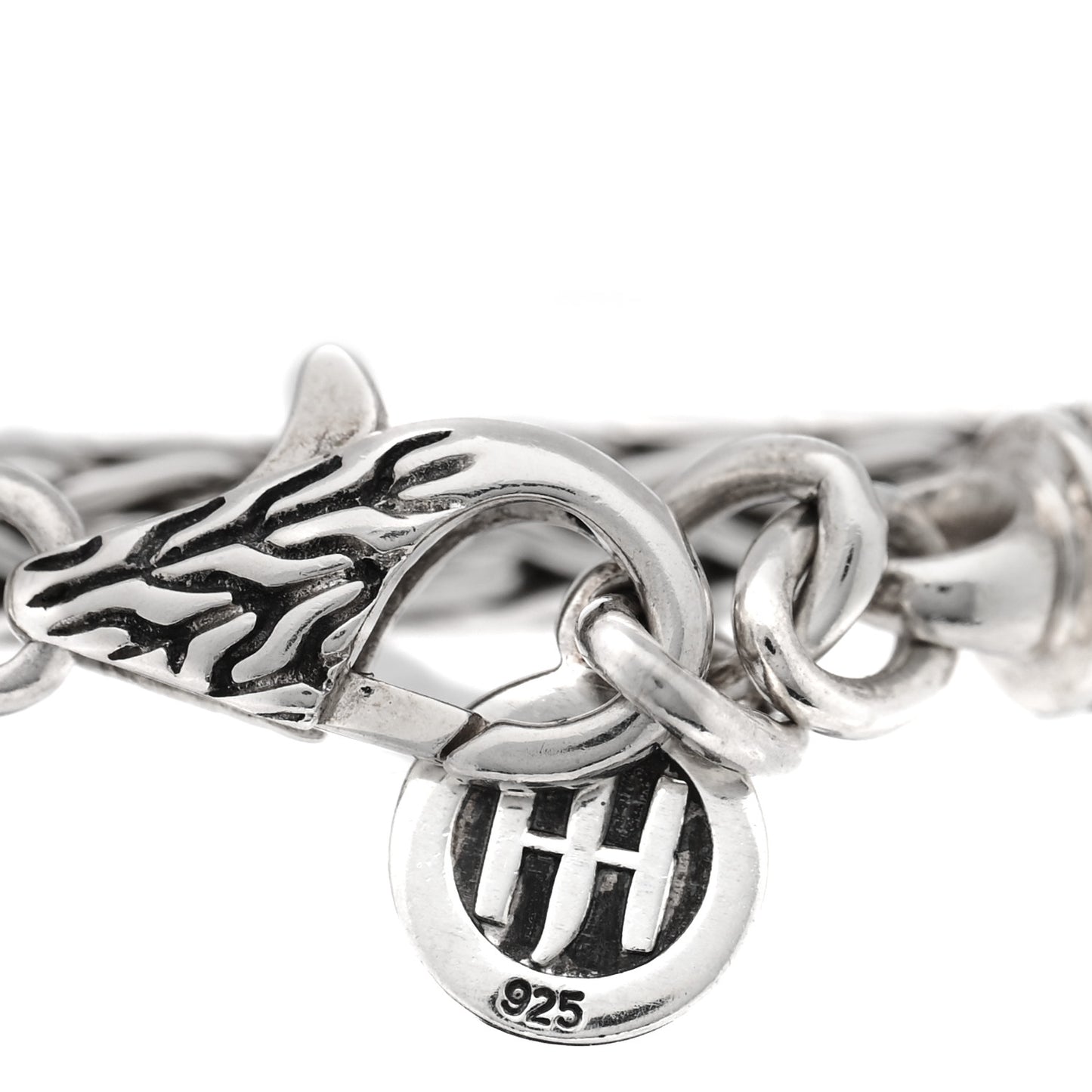 Sterling Silver Double Dragon Head Legends Naga Double Wrap Bracelet