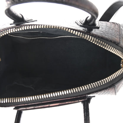 Givenchy Calfskin Crocodile Embossed Small Antigona Brown 5 of 12