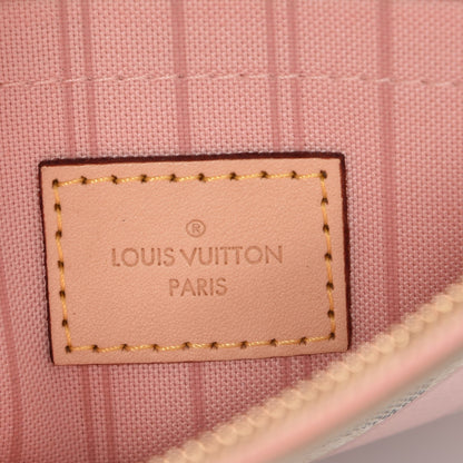 Louis Vuitton Damier Azur Tahitienne Neverfull MM GM Pochette 6 of 9