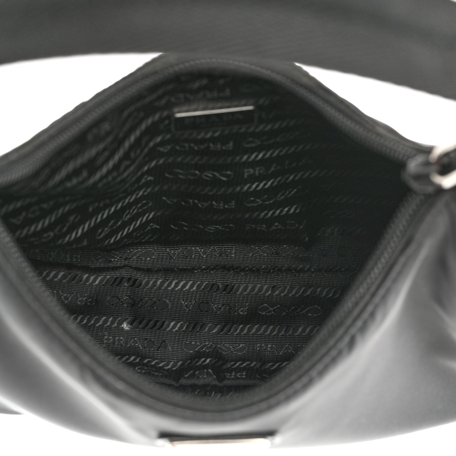 Prada Tessuto Nylon Mini Re-Edition 2000 Bag Black 4 of 10