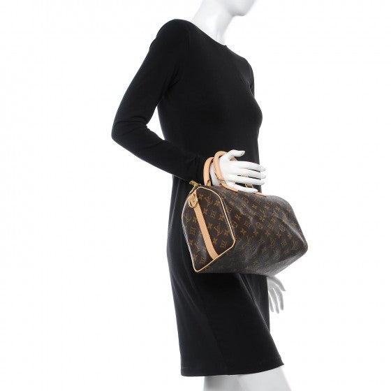 Louis Vuitton Monogram Speedy Bandouliere 25 3 of 10