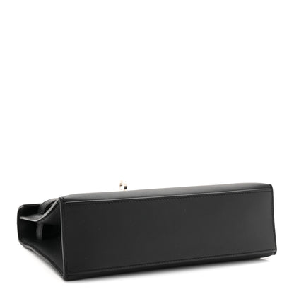 Hermes Swift Kelly Pochette Clutch Black 4 of 11
