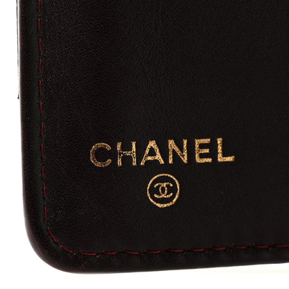 Chanel Caviar Quilted Yen Wallet Black 6 of 12