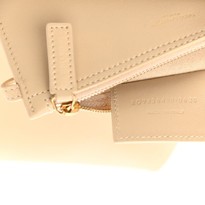 Saint Laurent SAINT LAUREN Smooth Calfskin Small Suzanne Hobo Ivory Natural 15 of 25