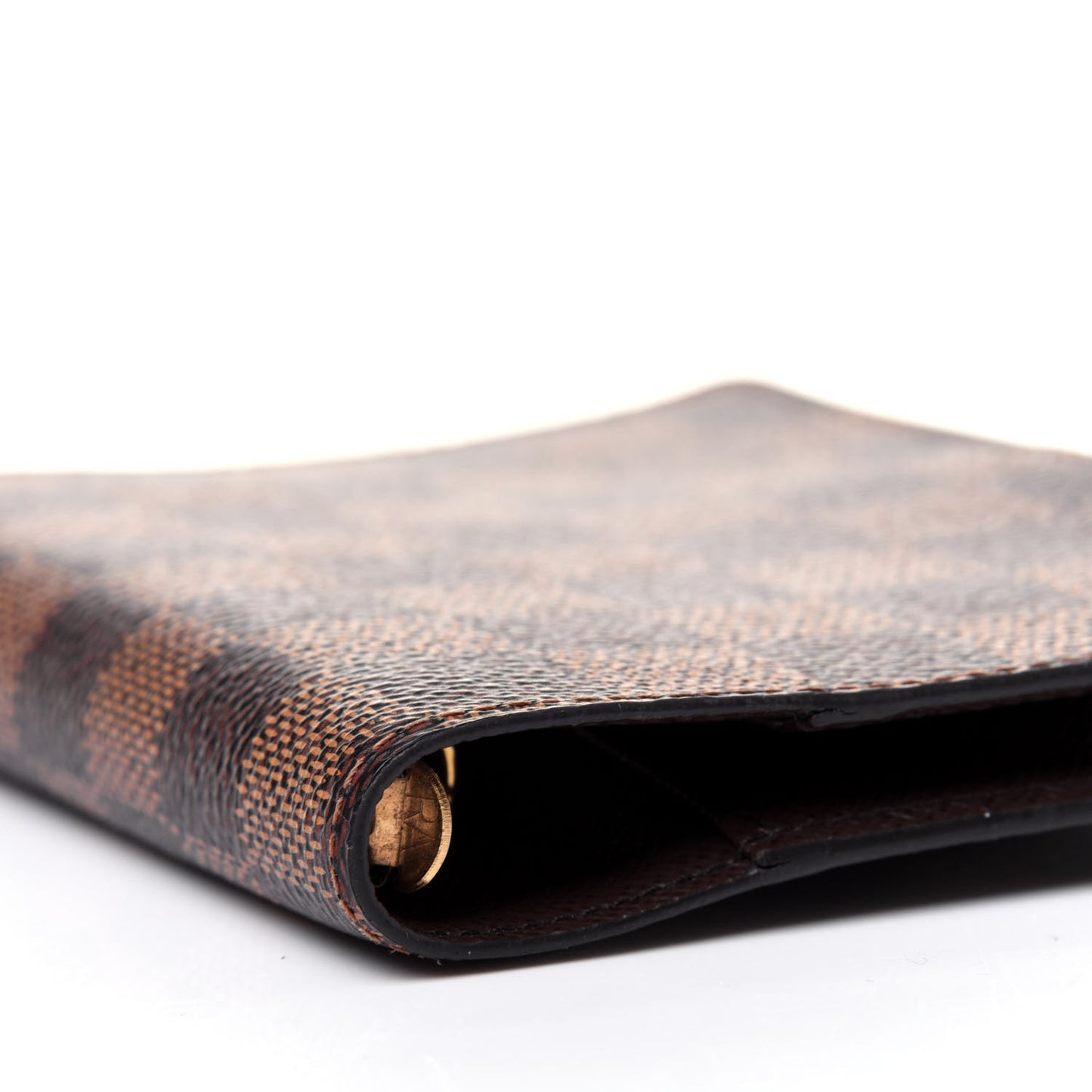 Damier Ebene Small Ring Agenda Cover