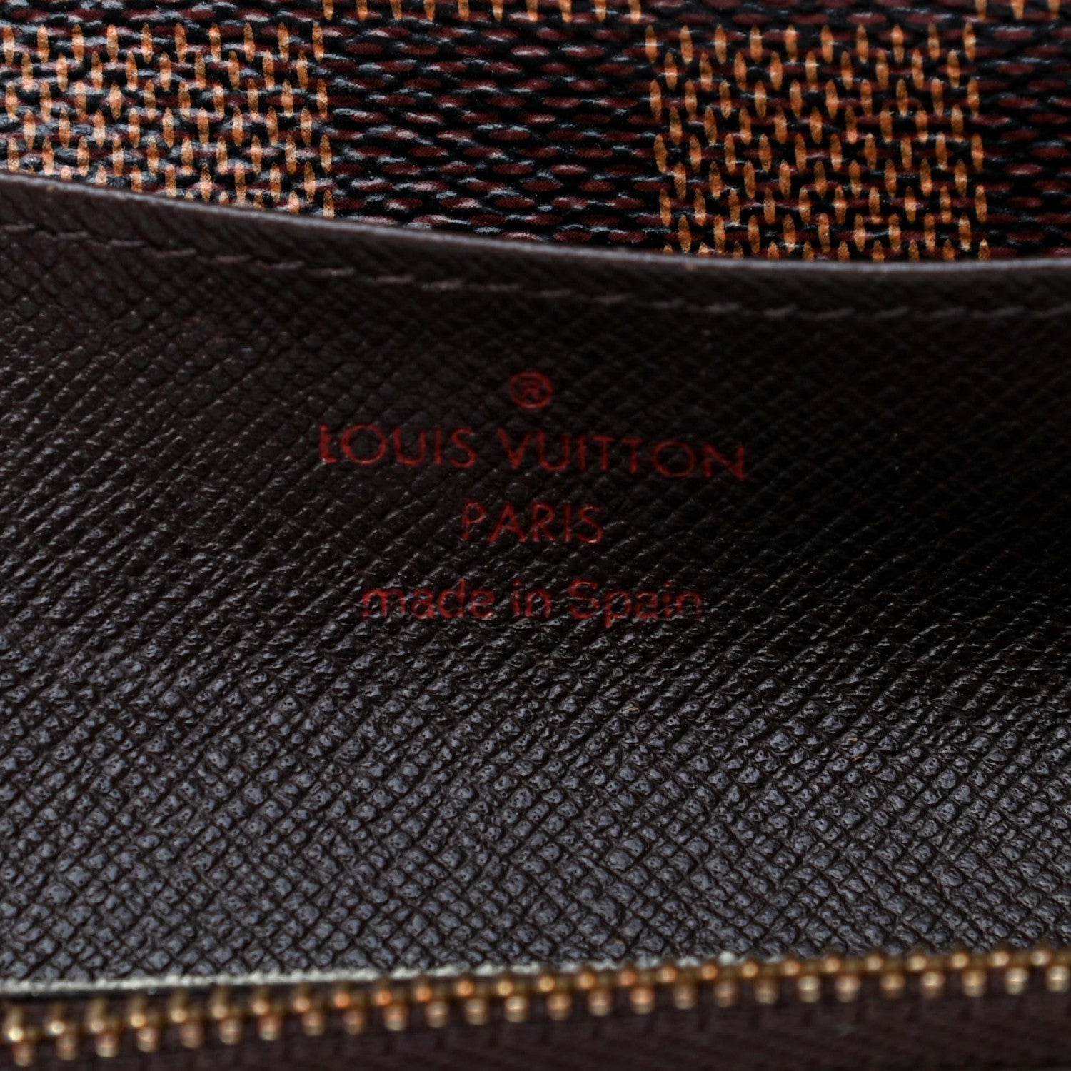 Louis Vuitton Damier Ebene Emilie Wallet 6 of 8