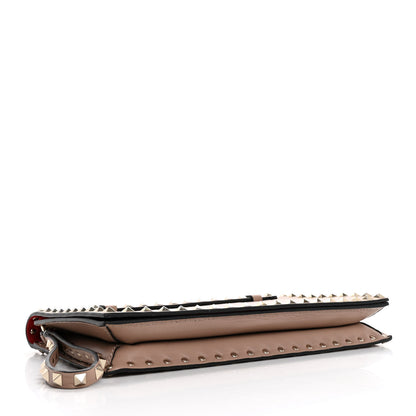 Valentino Garavani Nappa Rockstud Wristlet Clutch Alpaca 4 of 14