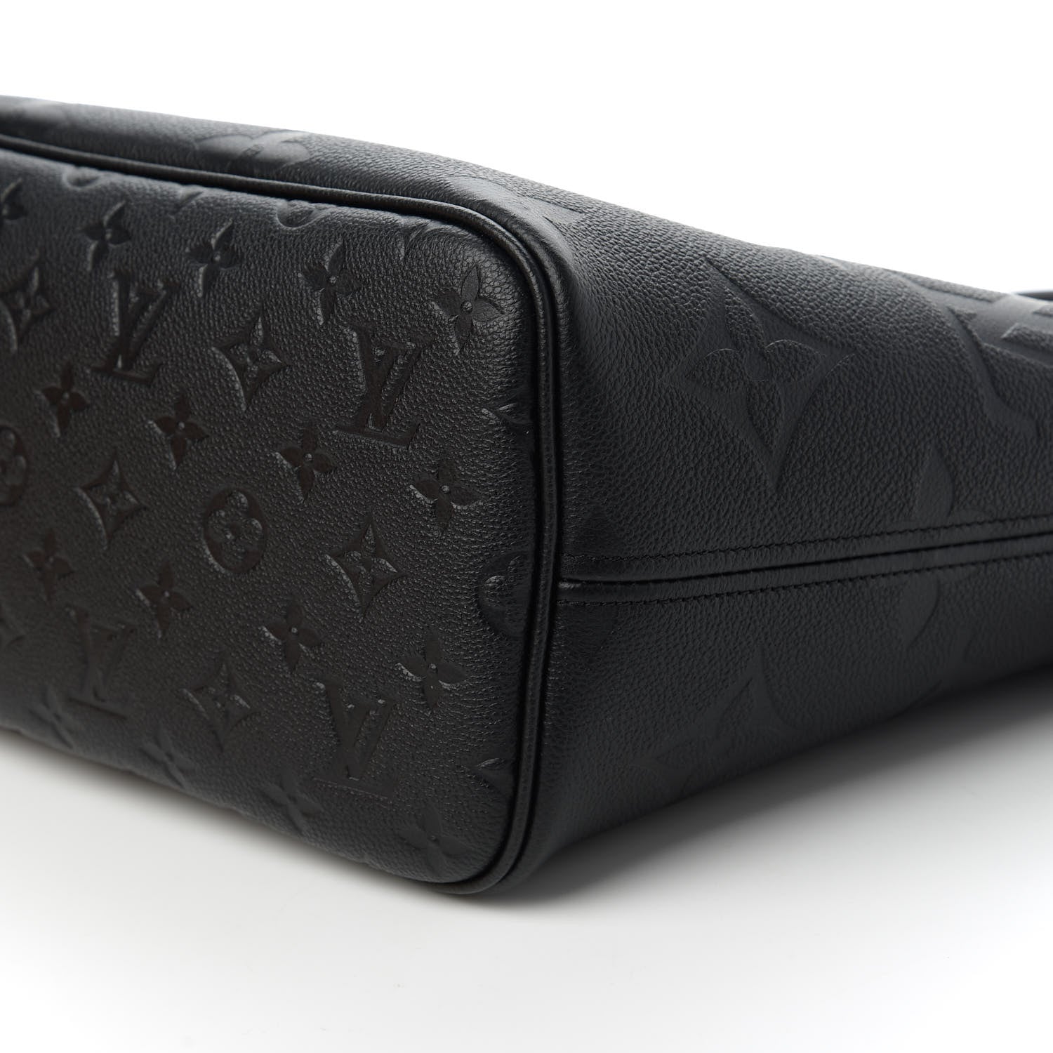 Louis Vuitton Empreinte Monogram Giant Neverfull MM Black 7 of 10