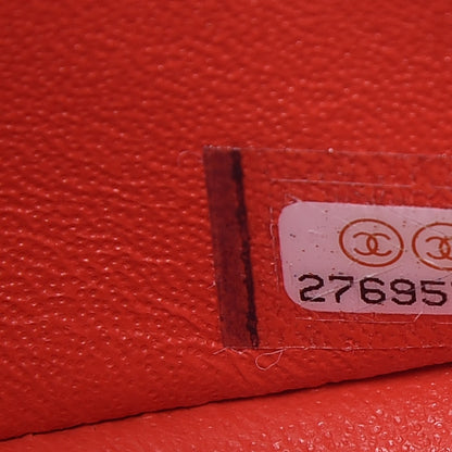 Chanel Lambskin Quilted Mini Square Flap Red 7 of 9