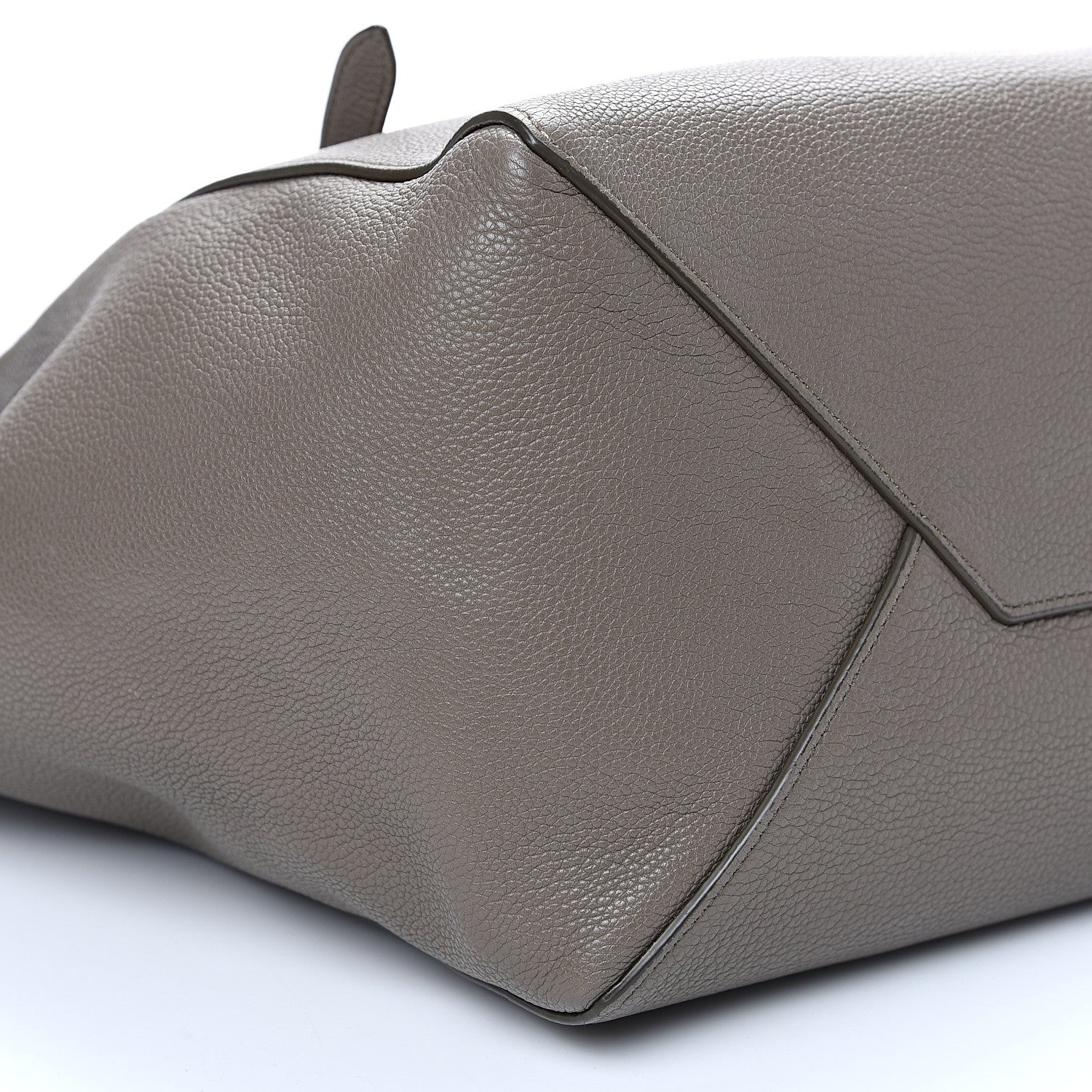 Celine Soft Grained Calfskin Small Belt Cabas Phantom Taupe 7 of 12