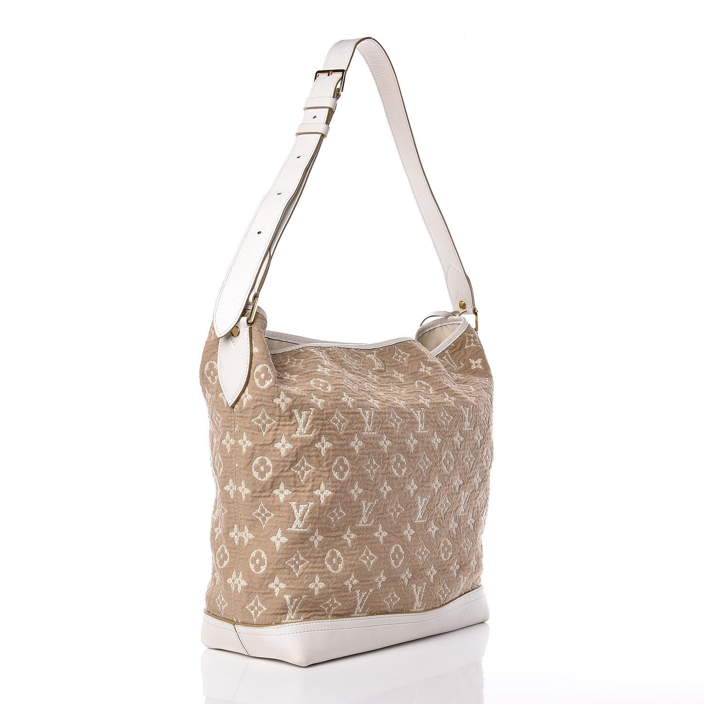 Monogram Sabbia Besace White