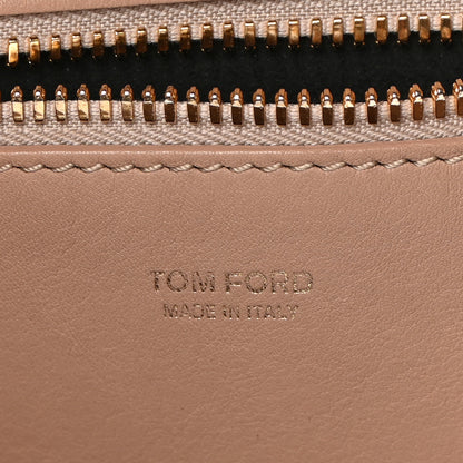 Tom Ford Calfskin Fisherman Hook Drawstring Hobo Bag Blush Nude 6 of 17